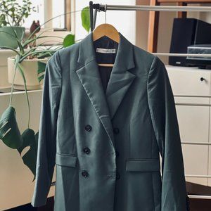 Mango Basics - Hunter Green Blazer